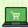 Online Shopping Laptop Icon
